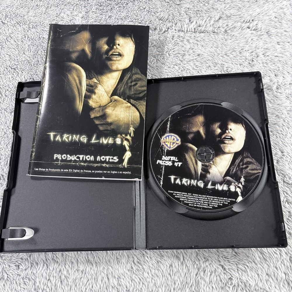 Taking Lives  & Shark Tales CD-Rom Digital Press Kit w/ Notes - Picture 3 of 7
